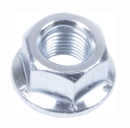 Axle Nut 3/8" - 24 TPI, flanged