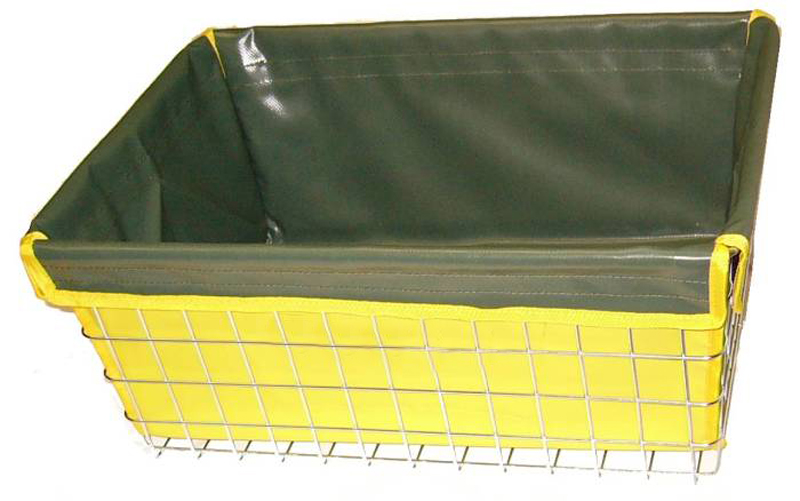 Liner fits Basket Front Mount Large (18-150 & 18-155) 21" X 15" X 9" Color Yellow