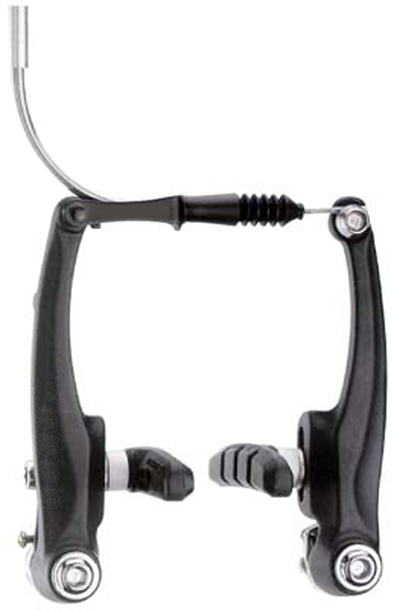 Brake Front, V-brake, Alloy Black for Summit Industrial Tricycles
