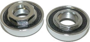 Bottom Bracket Set 24TPI (Sealed Bearings) for 1 pc Crank