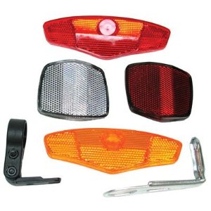 Reflector Kit For Bicycles.