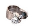 Seat post Clamp with bolt, 1" or 25.4mm, Steel chrome