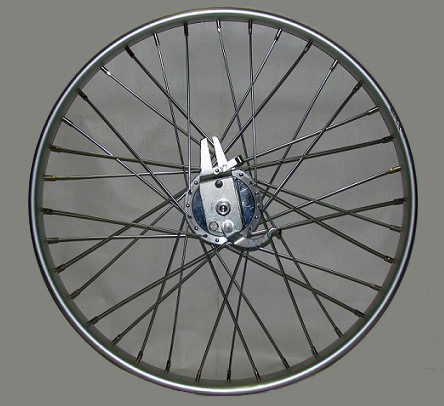 Wheel Front Drum Brake 26 X 2.125 Alloy Worksman rim for ADP/M2626