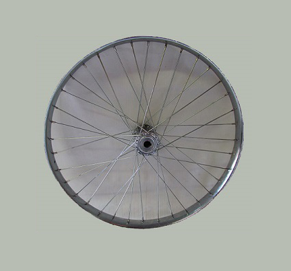 Wheel 20" Drive Side Steel Worksman rim, 36-11ga Spokes, for M2620/2020, U & STPT