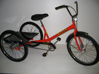 Tricycle Worksman Mover (M2626) Industrial Tricycle with platform only - Coaster Brake