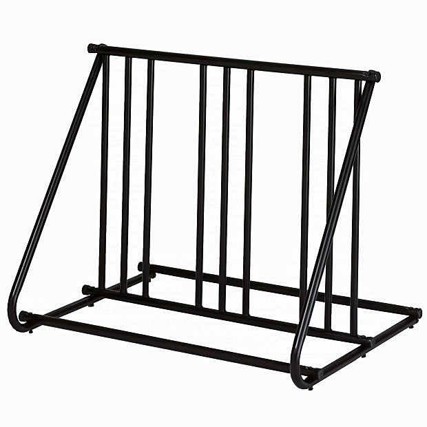 Parking rack, double sided for up to 6 bicycles, 3 per side