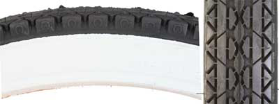 Tire 24 X 2.125 Worksman WTC Sup-R White Wall