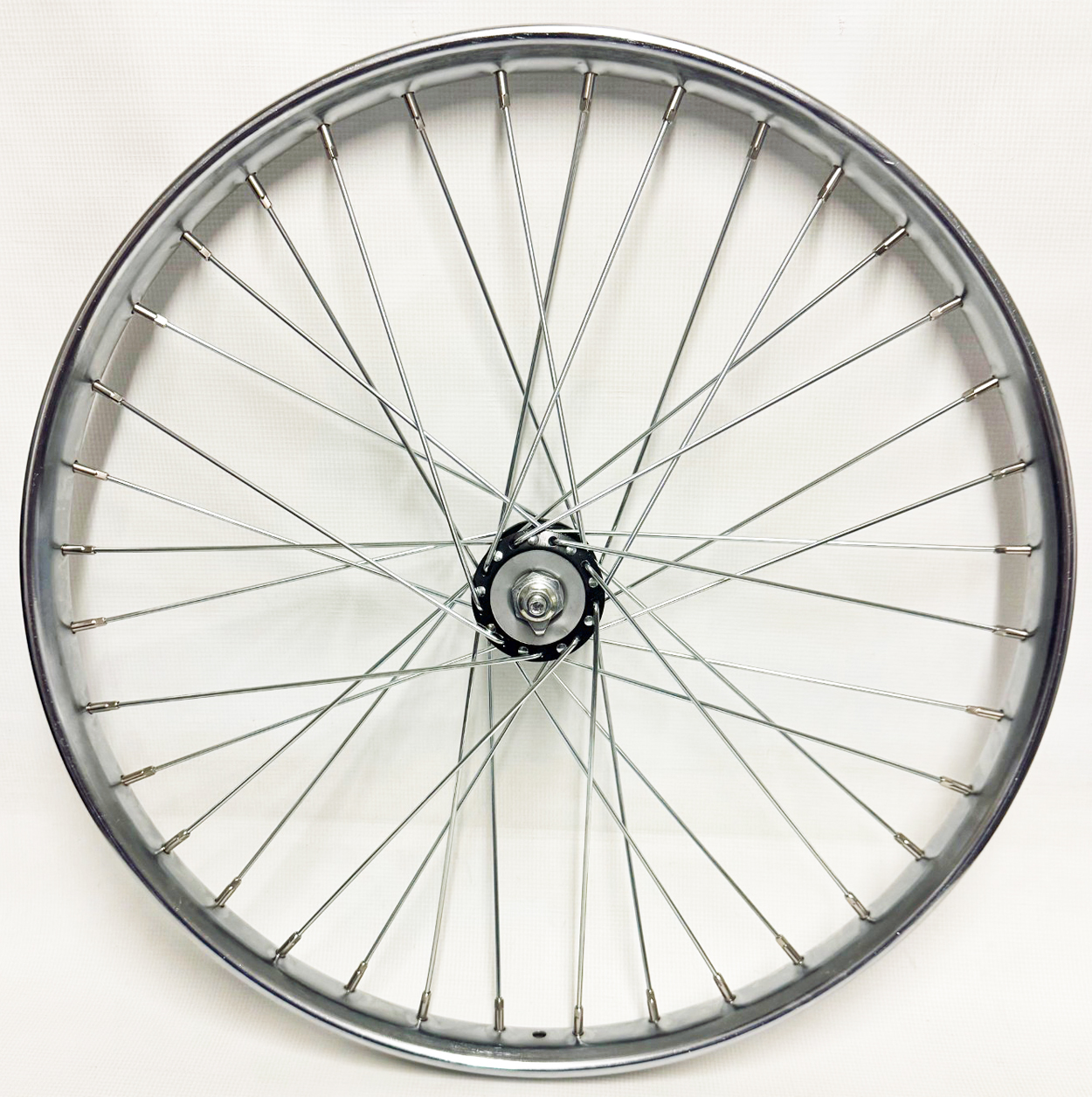 Wheel Front 26 X 2.125 K/O Hub, Steel Chrome Worksman rim for INB/G & M2600