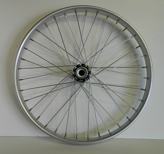 Wheel 26" Freewheel Side Worksman Alloy Rim, 36-11ga Spokes for M2626 Mover Tricycle