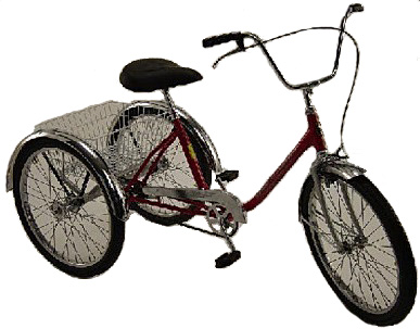 Trike, Executive, Worksman. Medium Duty Use Tricycle